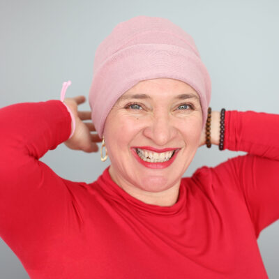 Turbante Rosa Algodón Style