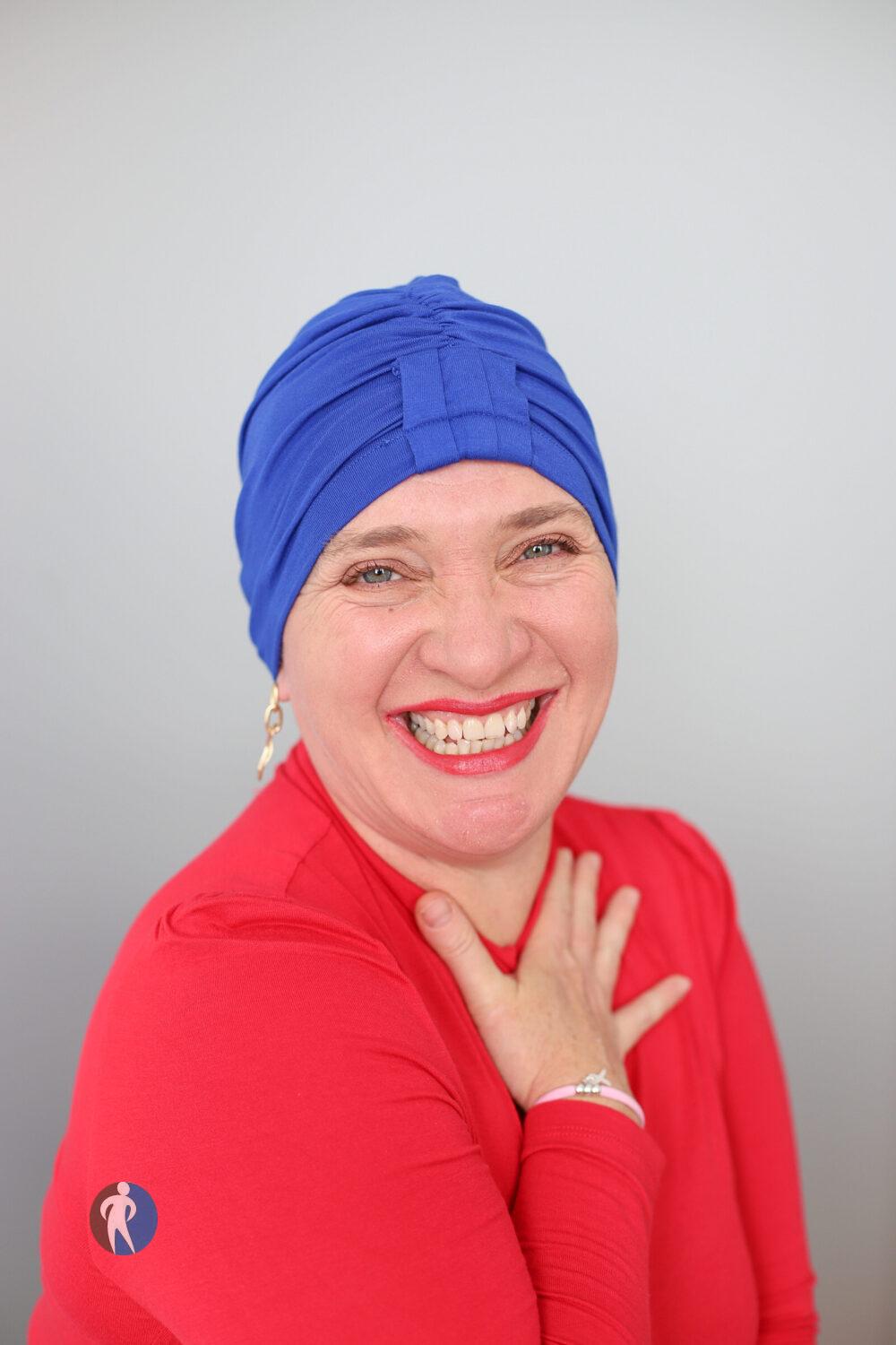 Turbante Safir C Color Azul - Imagen 2