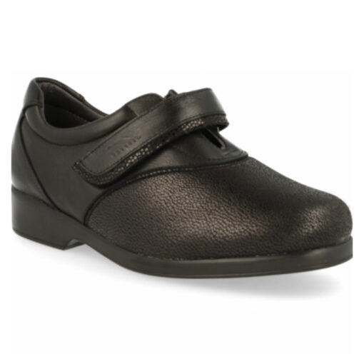 Zapato Garda - Zapato de piel y licra elástica adaptable de la fábrica D’Torres en tienda online de Ortopedia Bondia.